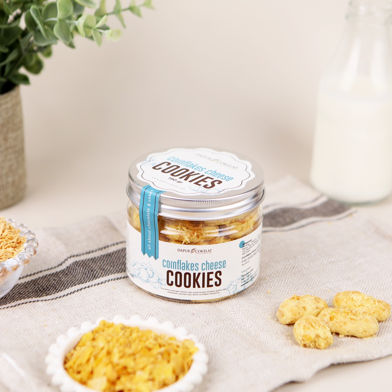 Cornflaks Cheese Cookies