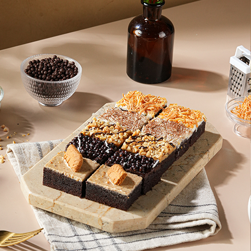 Mix Fudge Brownies